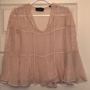 The Kooples pink top